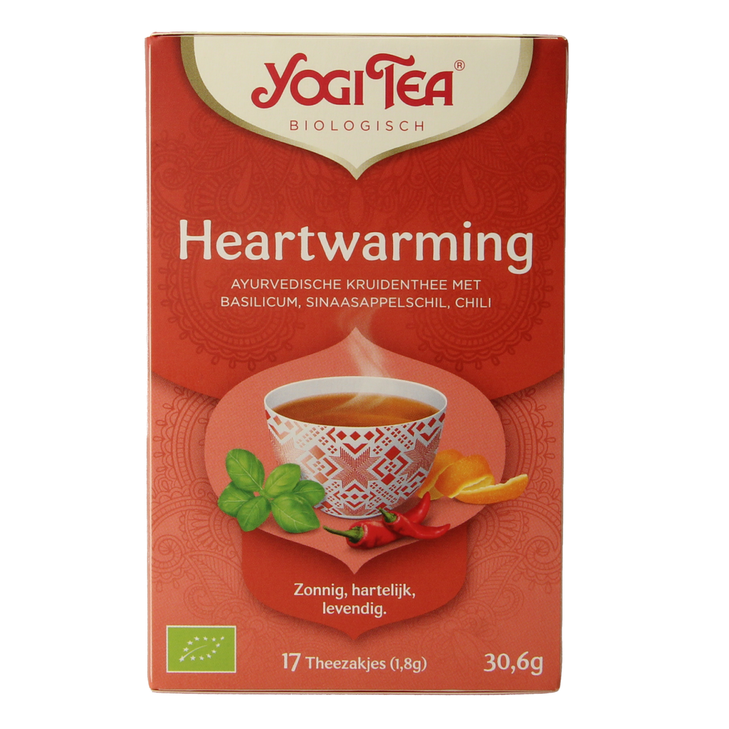 Yogi Tea Heartwarming bio 17.00 Zakjes