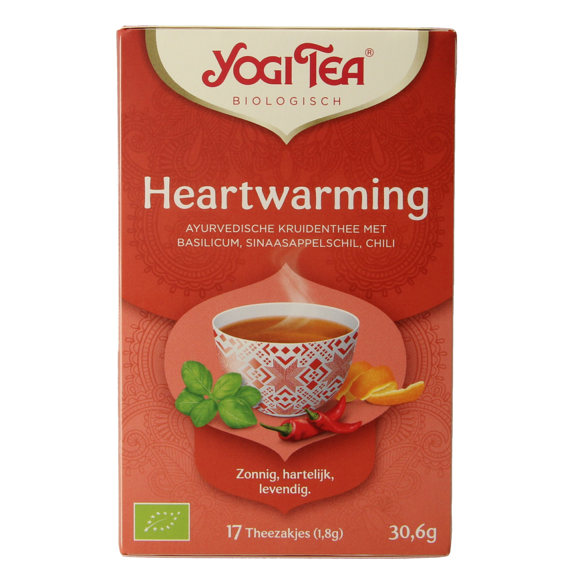 Yogi Tea Heartwarming bio 17.00 Zakjes