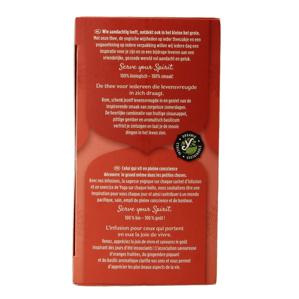 Yogi Tea Heartwarming bio 17.00 Zakjes