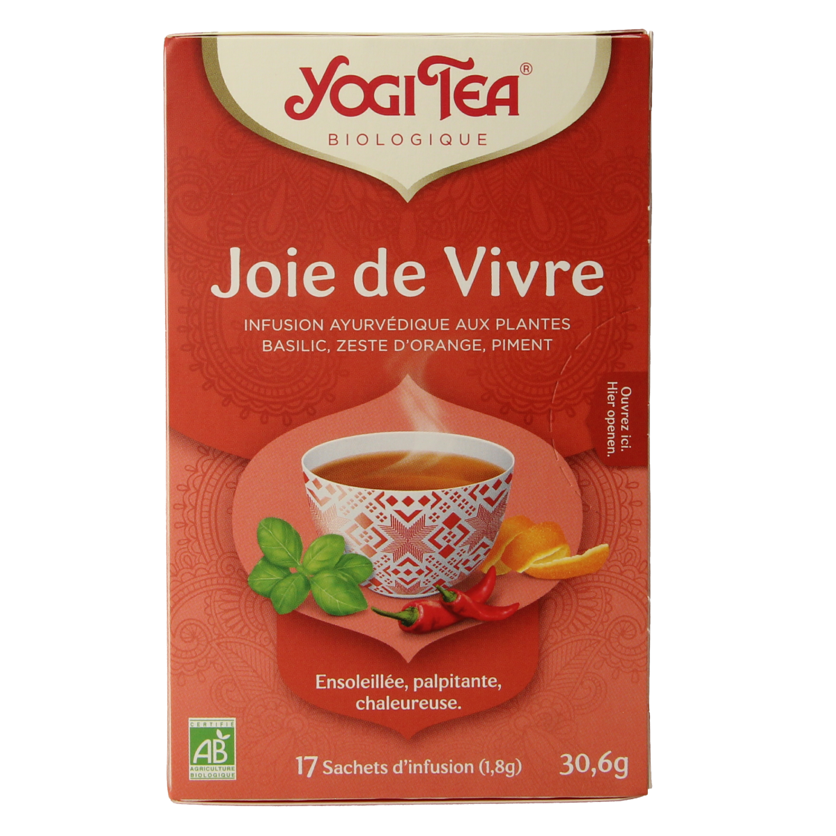 Yogi Tea Heartwarming bio 17.00 Zakjes
