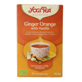 Yogi Tea Ginger orange vanilla bio 17.00 Zakjes