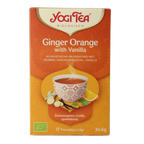 Yogi Tea Ginger orange vanilla bio 17.00 Zakjes