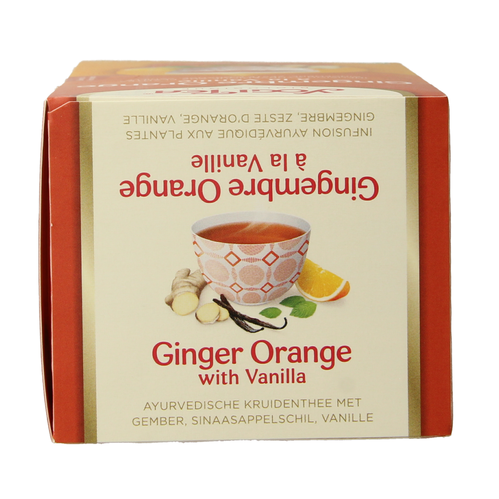 Yogi Tea Ginger orange vanilla bio 17.00 Zakjes