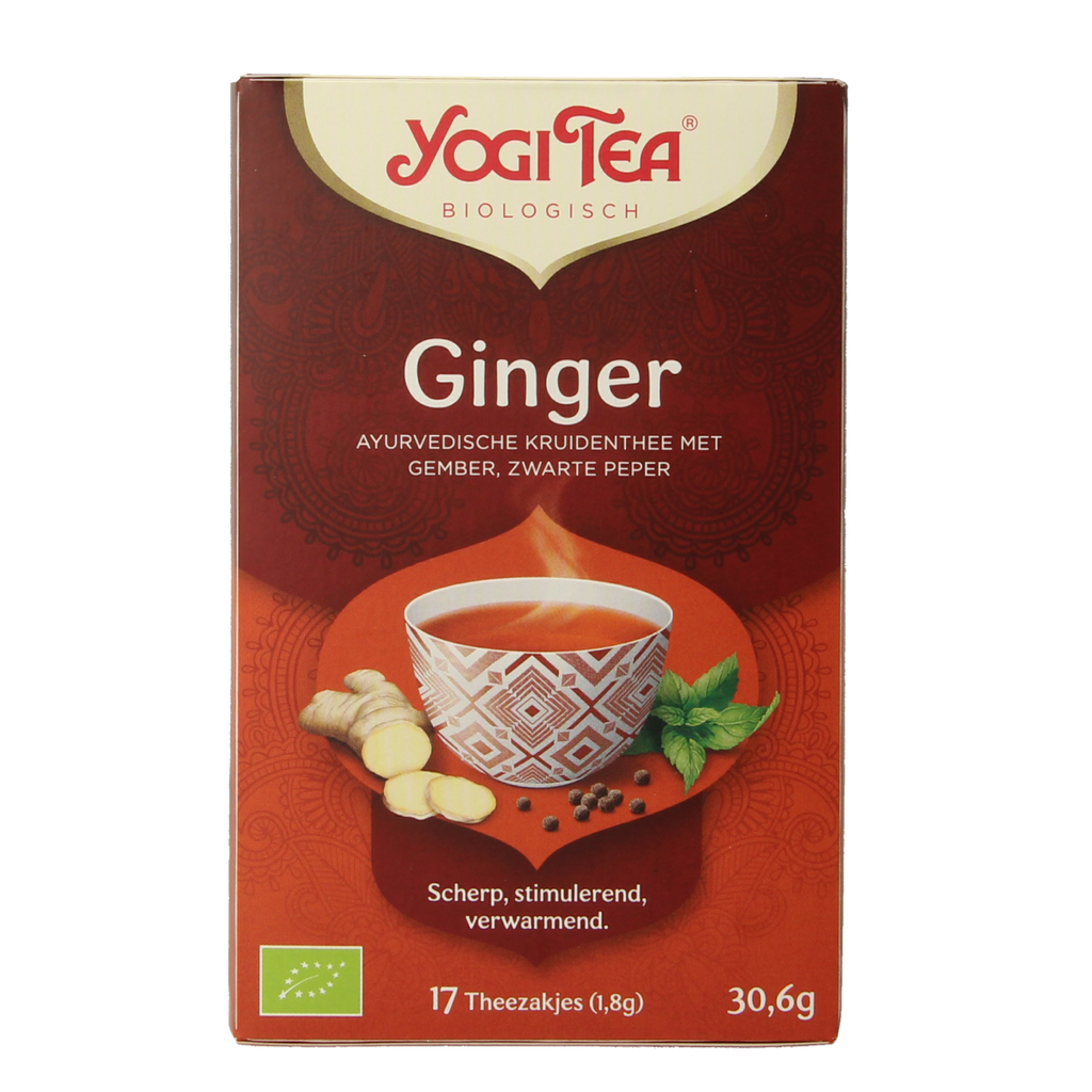Yogi Tea Ginger bio 17.00 Zakjes