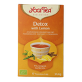 Yogi Tea Detox with lemon bio 17.00 Zakjes