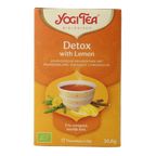 Yogi Tea Detox with lemon bio 17.00 Zakjes