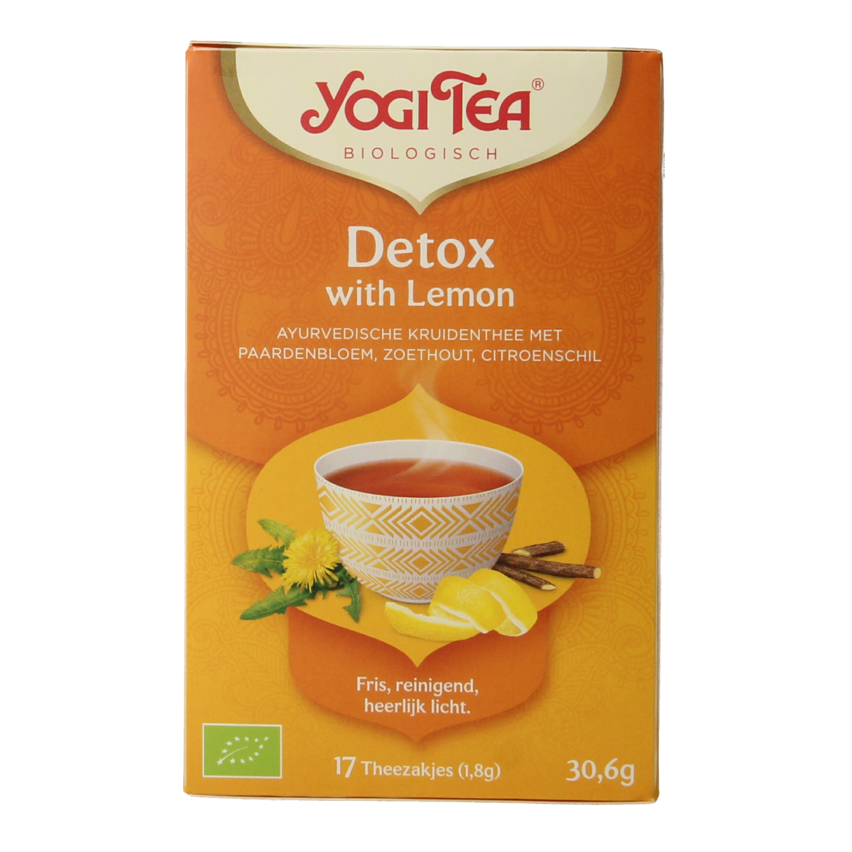 Yogi Tea Detox with lemon bio 17.00 Zakjes