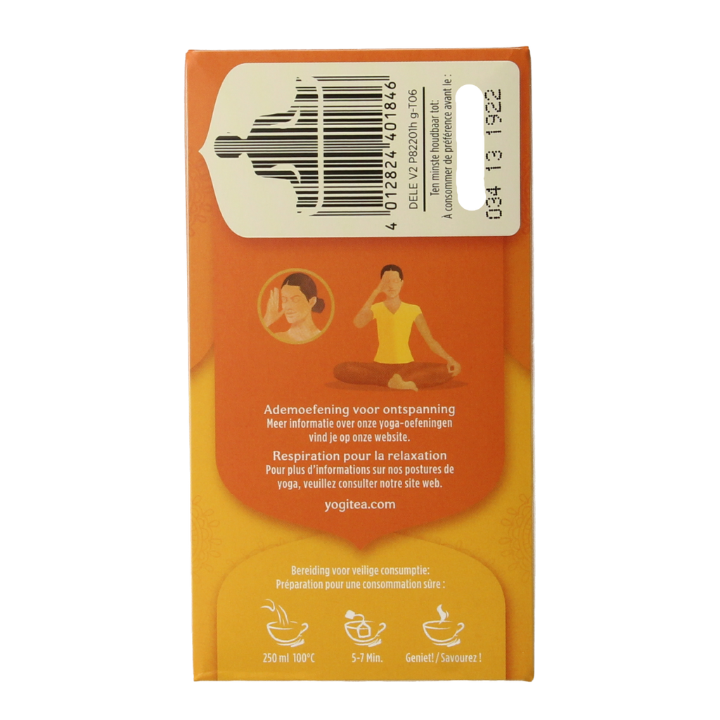 Yogi Tea Detox with lemon bio 17.00 Zakjes