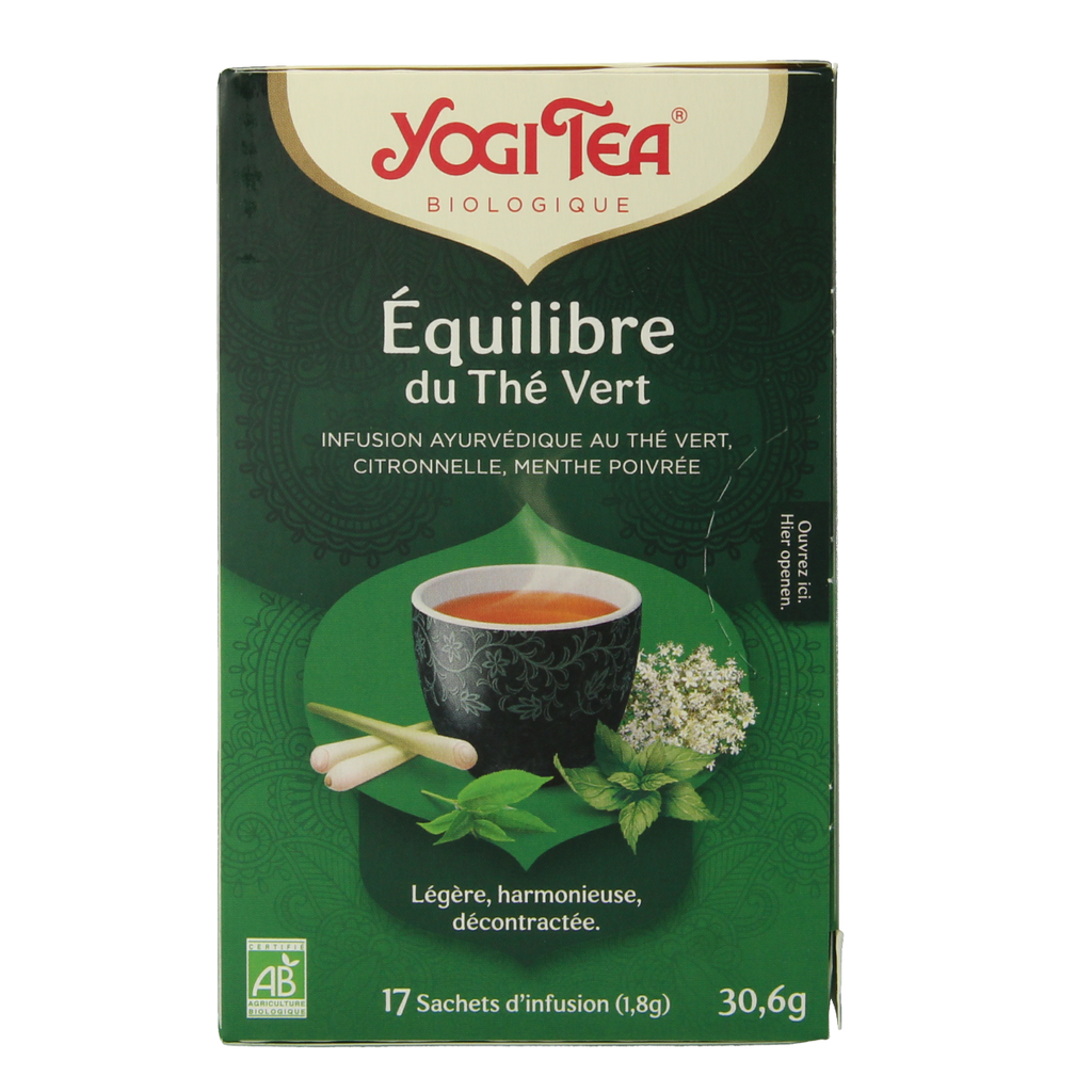 Yogi Tea Green balance bio 17.00 Zakjes