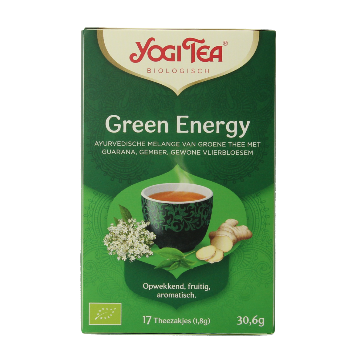 Yogi Tea Green energy bio 17.00 Zakjes