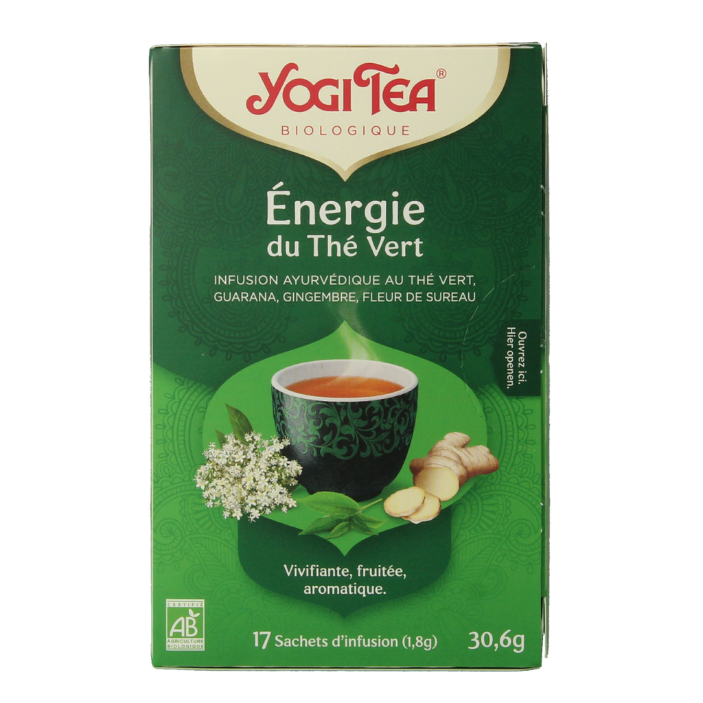 Yogi Tea Green energy bio 17.00 Zakjes