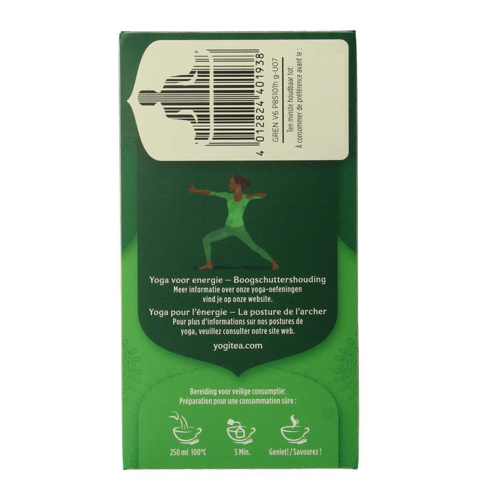 Yogi Tea Green energy bio 17.00 Zakjes