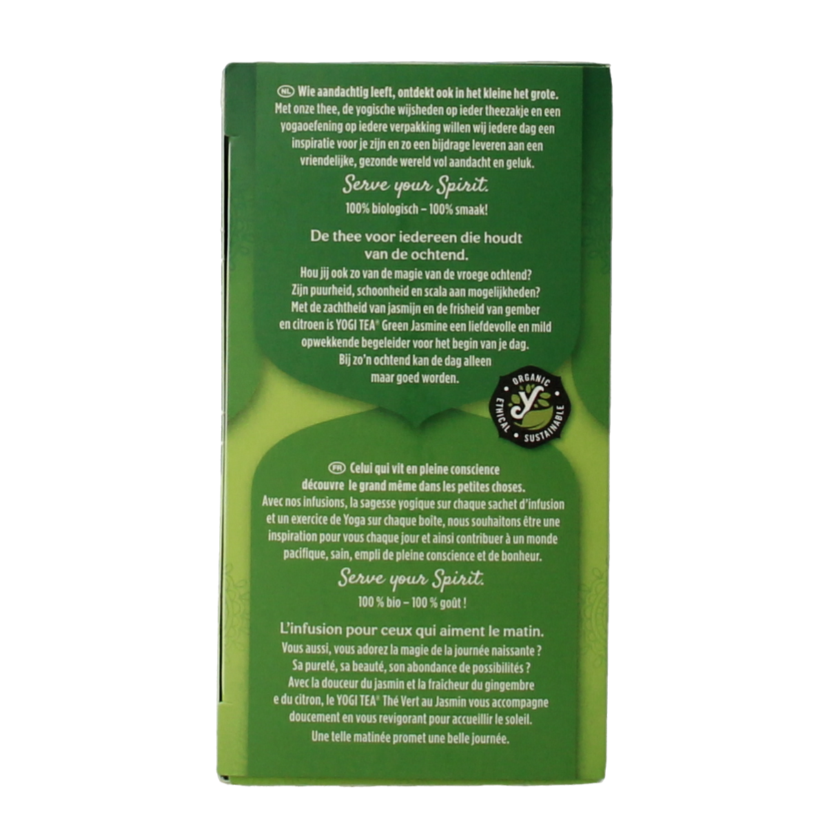 Yogi Tea Green jasmine bio 17.00 Zakjes