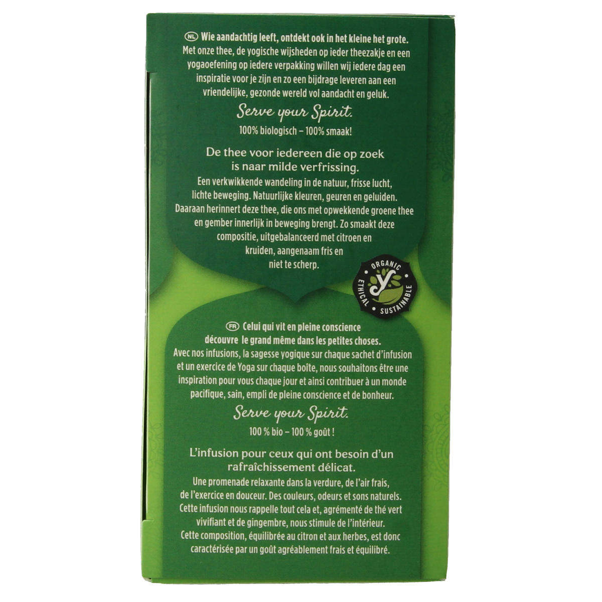 Yogi Tea Green tea ginger lemon bio 17.00 Zakjes