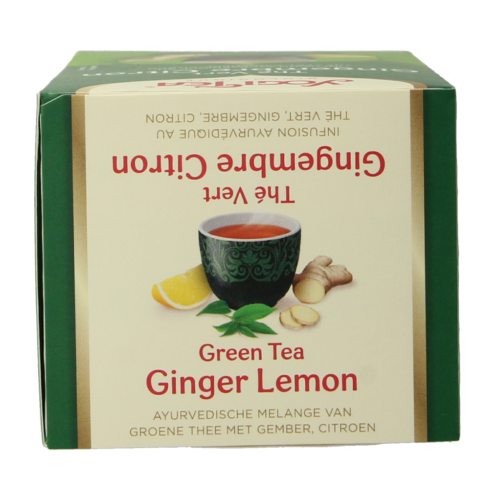 Yogi Tea Green tea ginger lemon bio 17.00 Zakjes
