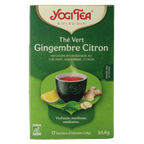 Yogi Tea Green tea ginger lemon bio 17.00 Zakjes