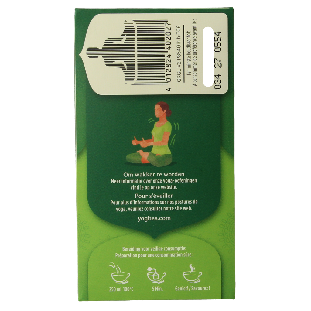 Yogi Tea Green tea ginger lemon bio 17.00 Zakjes