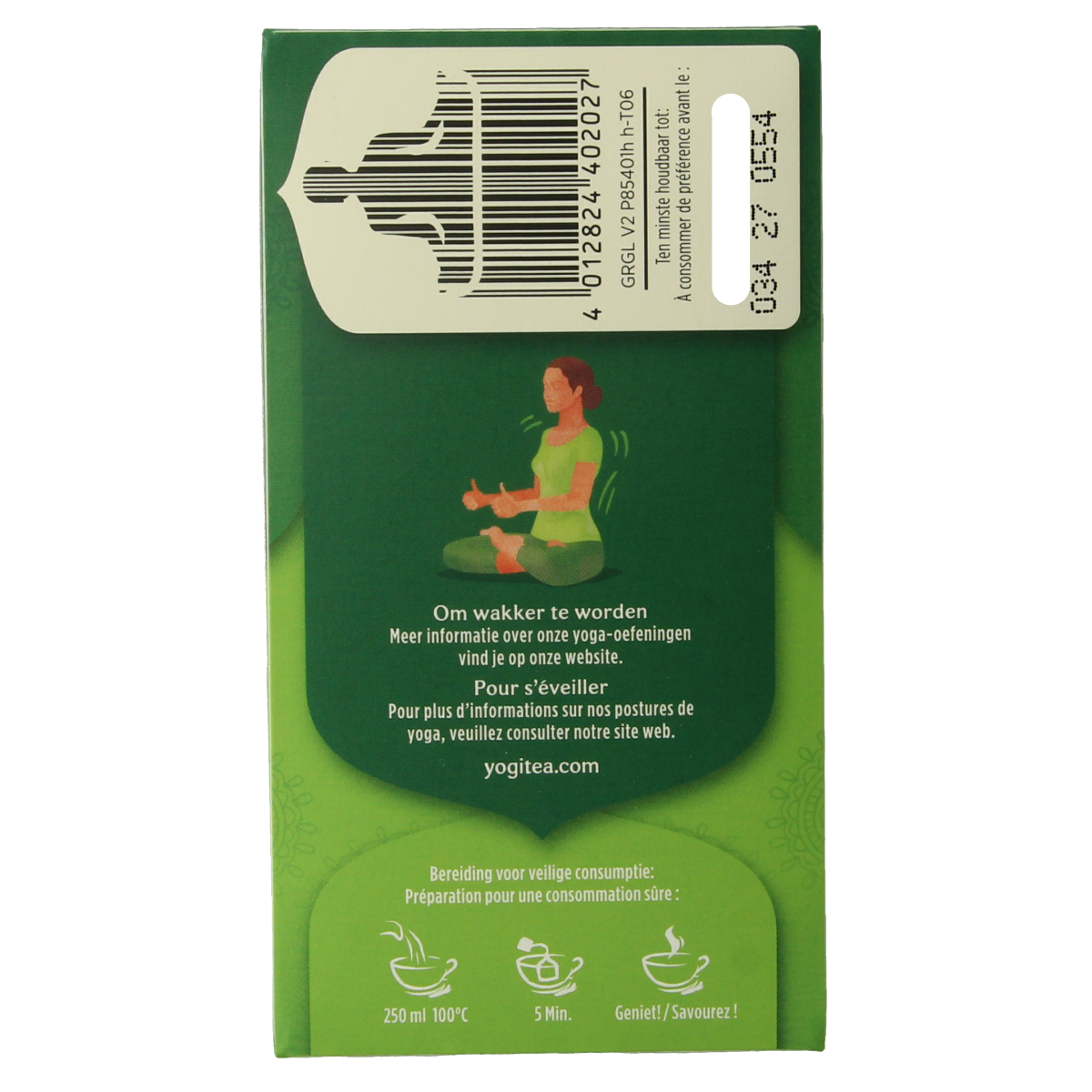 Yogi Tea Green tea ginger lemon bio 17.00 Zakjes