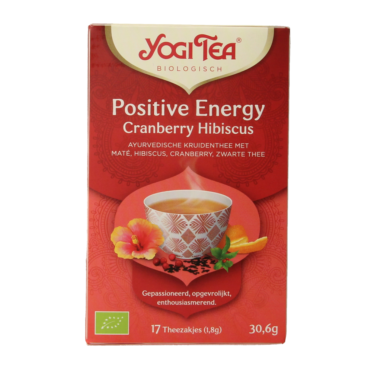 Yogi Tea Positive energy bio 17.00 Zakjes