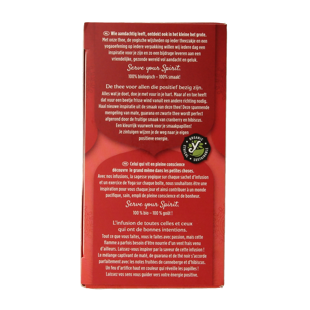 Yogi Tea Positive energy bio 17.00 Zakjes