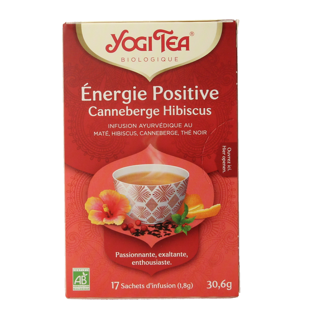 Yogi Tea Positive energy bio 17.00 Zakjes