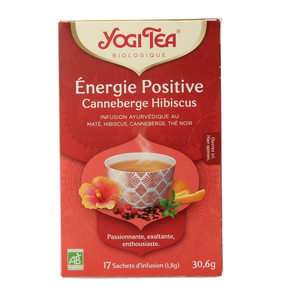 Yogi Tea Positive energy bio 17.00 Zakjes