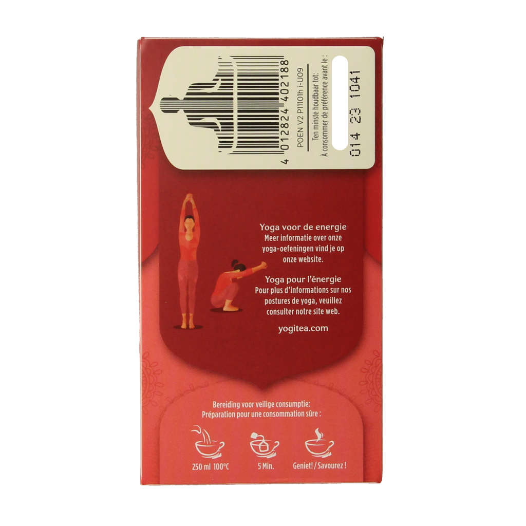Yogi Tea Positive energy bio 17.00 Zakjes