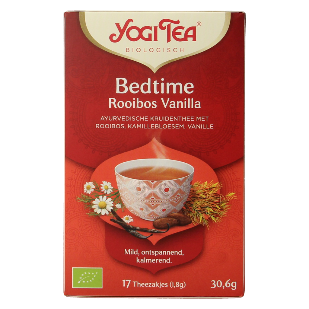 Yogi Tea Bedtime rooibos vanille bio 17.00 Zakjes