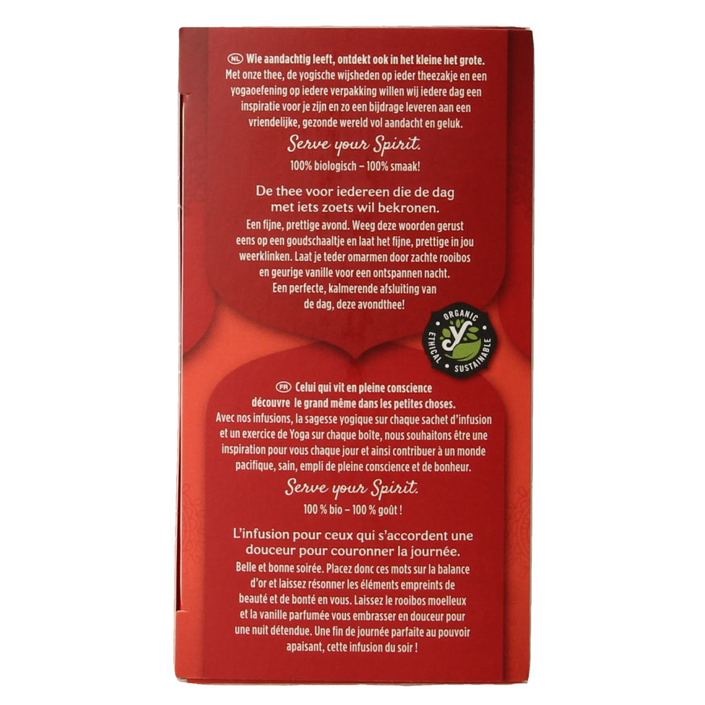 Yogi Tea Bedtime rooibos vanille bio 17.00 Zakjes