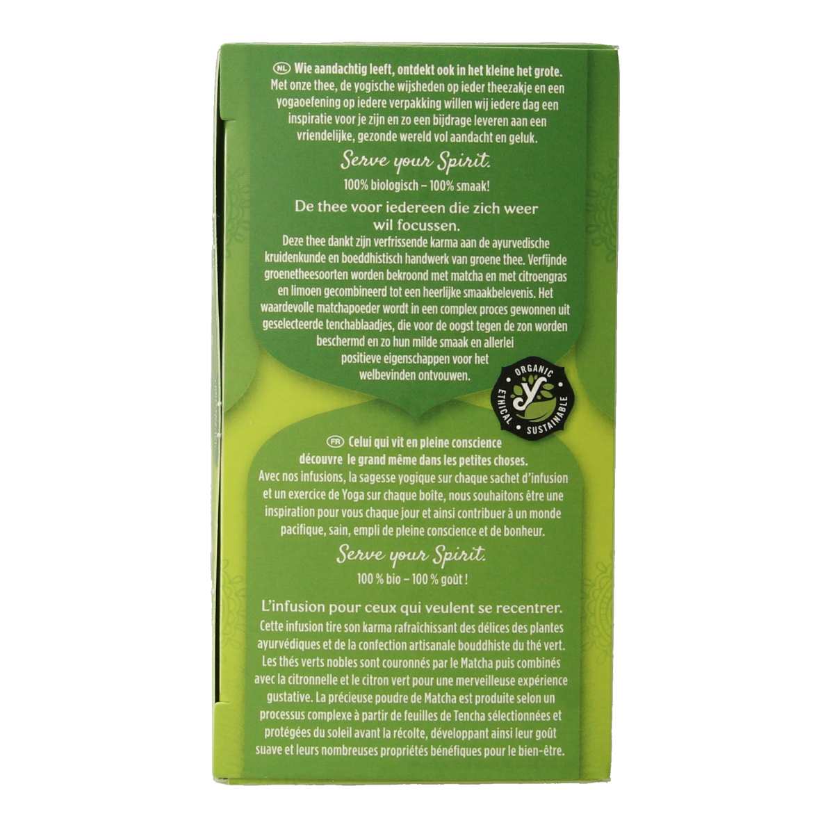 Yogi Tea Green tea matcha lemon bio 17.00 Zakjes