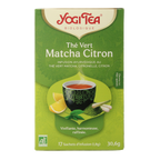 Yogi Tea Green tea matcha lemon bio 17.00 Zakjes