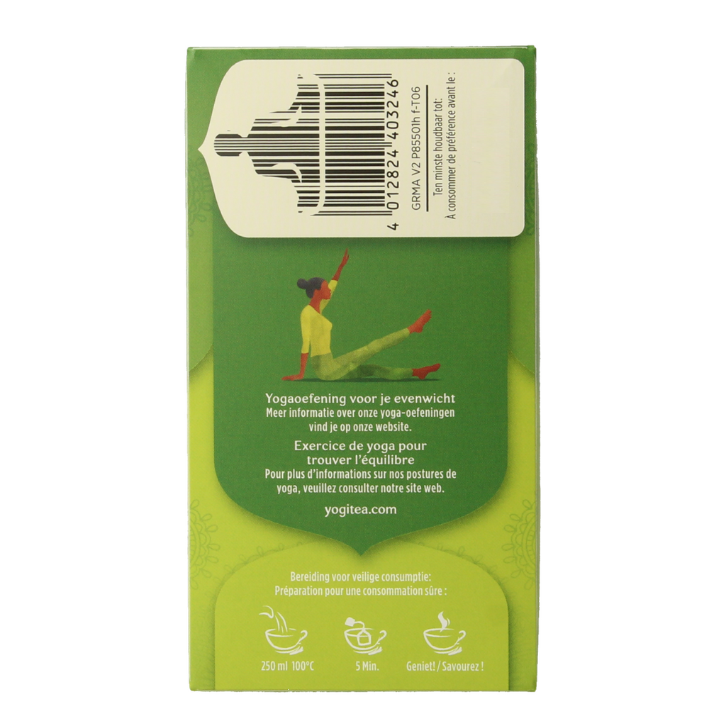 Yogi Tea Green tea matcha lemon bio 17.00 Zakjes
