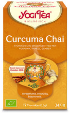 Yogi Tea Curcuma / turmeric chai tea bio 17.00 Zakjes
