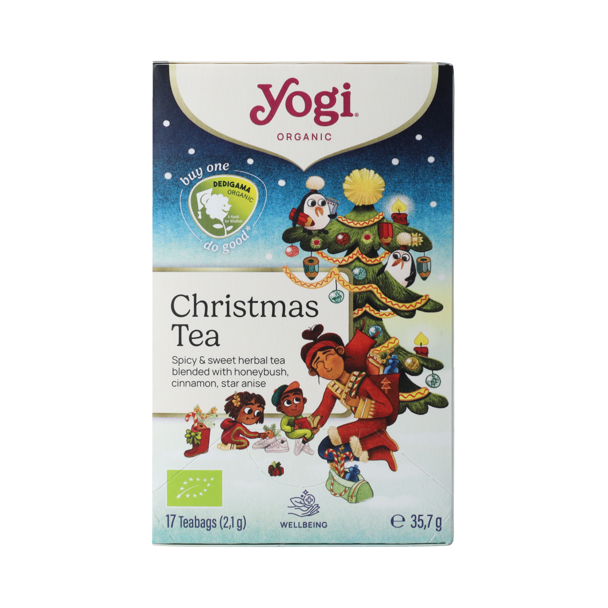 Yogi Tea Christmas tea builtje bio 17.00 Zakjes
