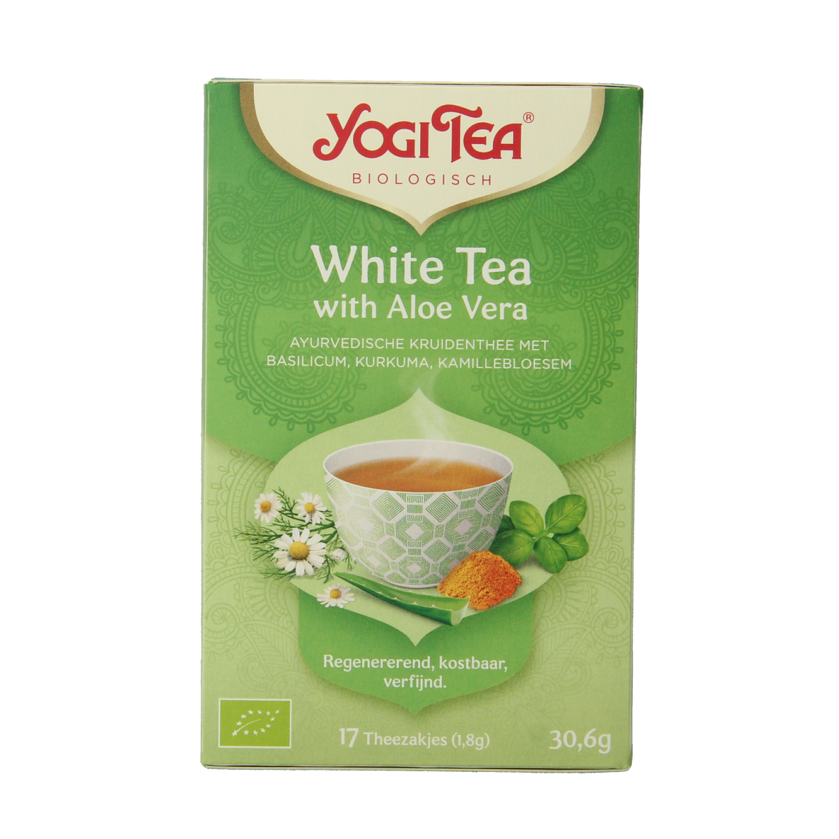 Yogi Tea White tea with aloe vera bio 17.00 Zakjes