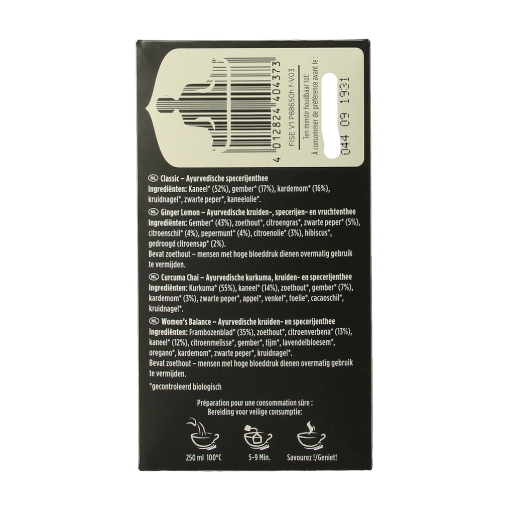 Yogi Tea Finest selection 6 x 3 stuks bio 18.00 Zakjes