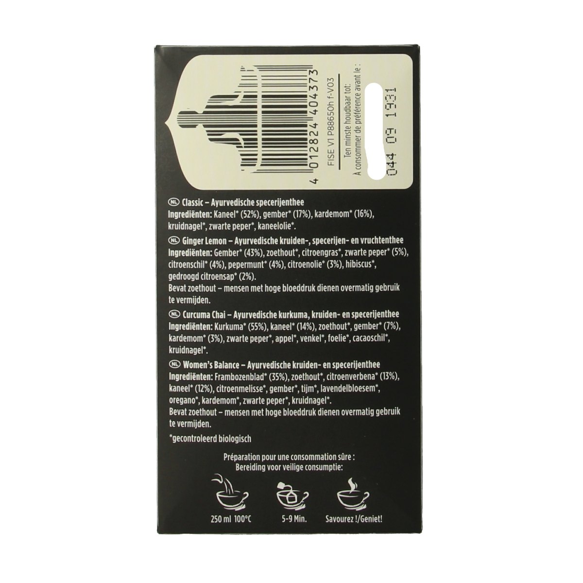 Yogi Tea Finest selection 6 x 3 stuks bio 18.00 Zakjes