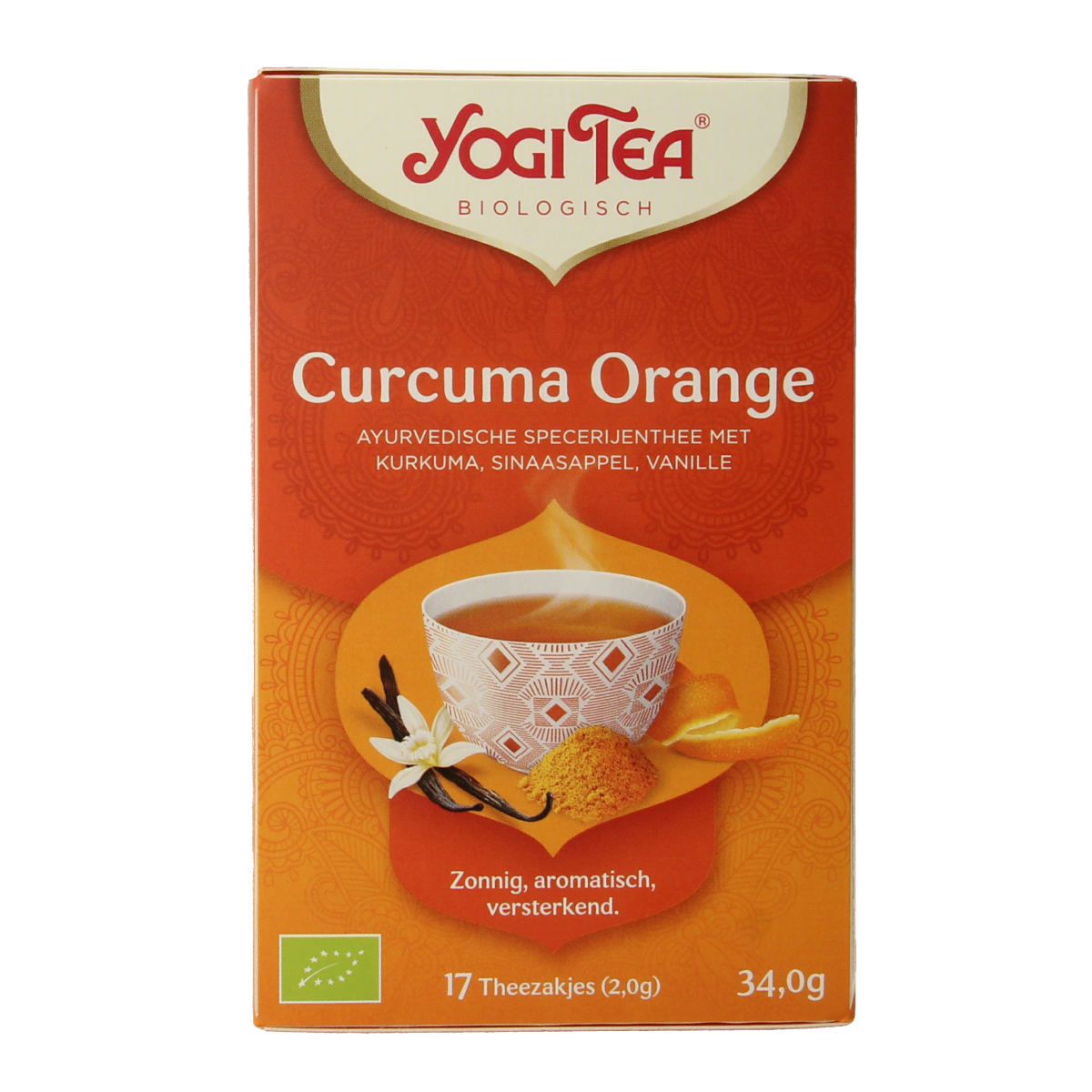 Yogi Tea Curcuma orange bio 17.00 Zakjes