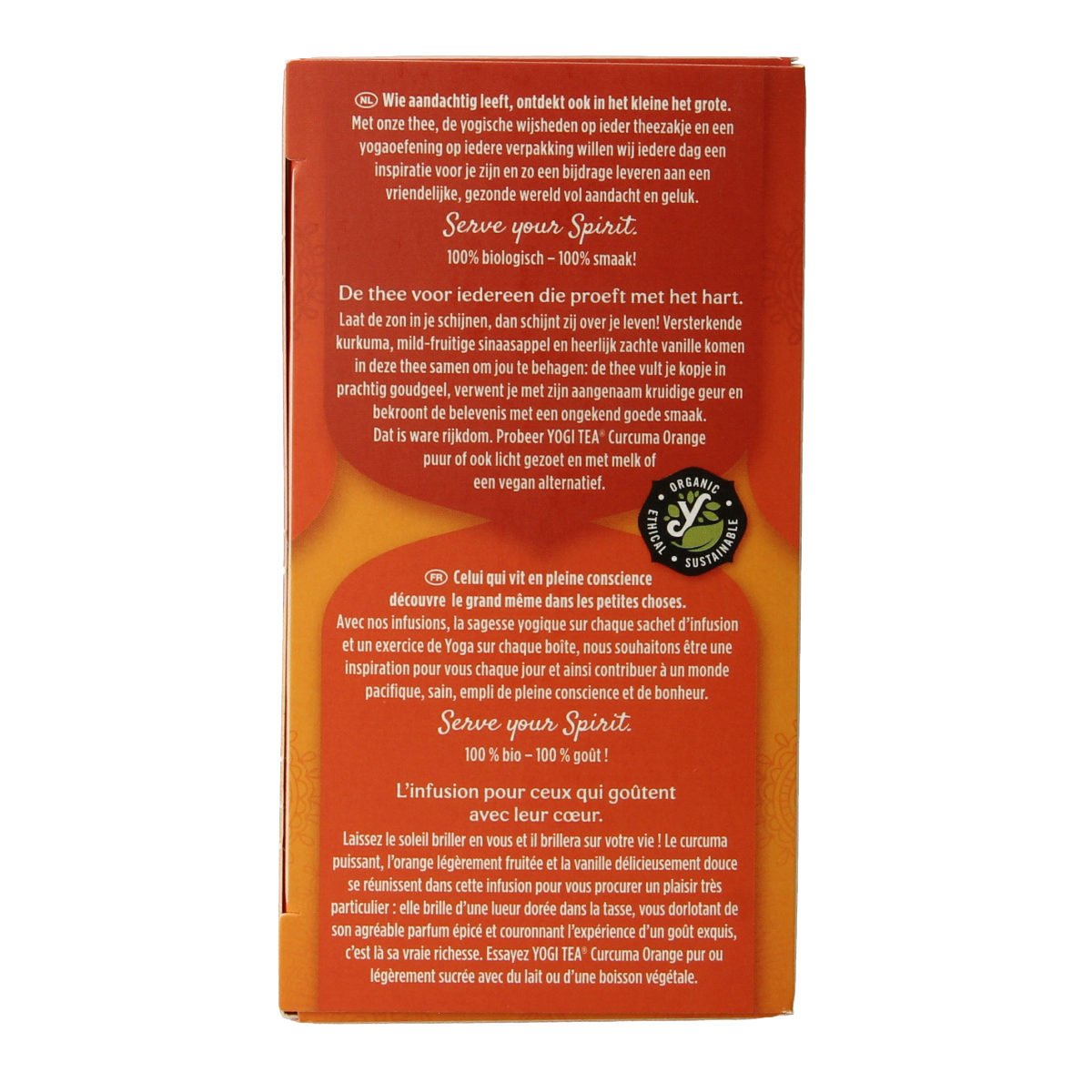 Yogi Tea Curcuma orange bio 17.00 Zakjes
