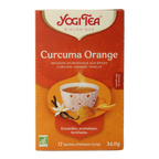 Yogi Tea Curcuma orange bio 17.00 Zakjes