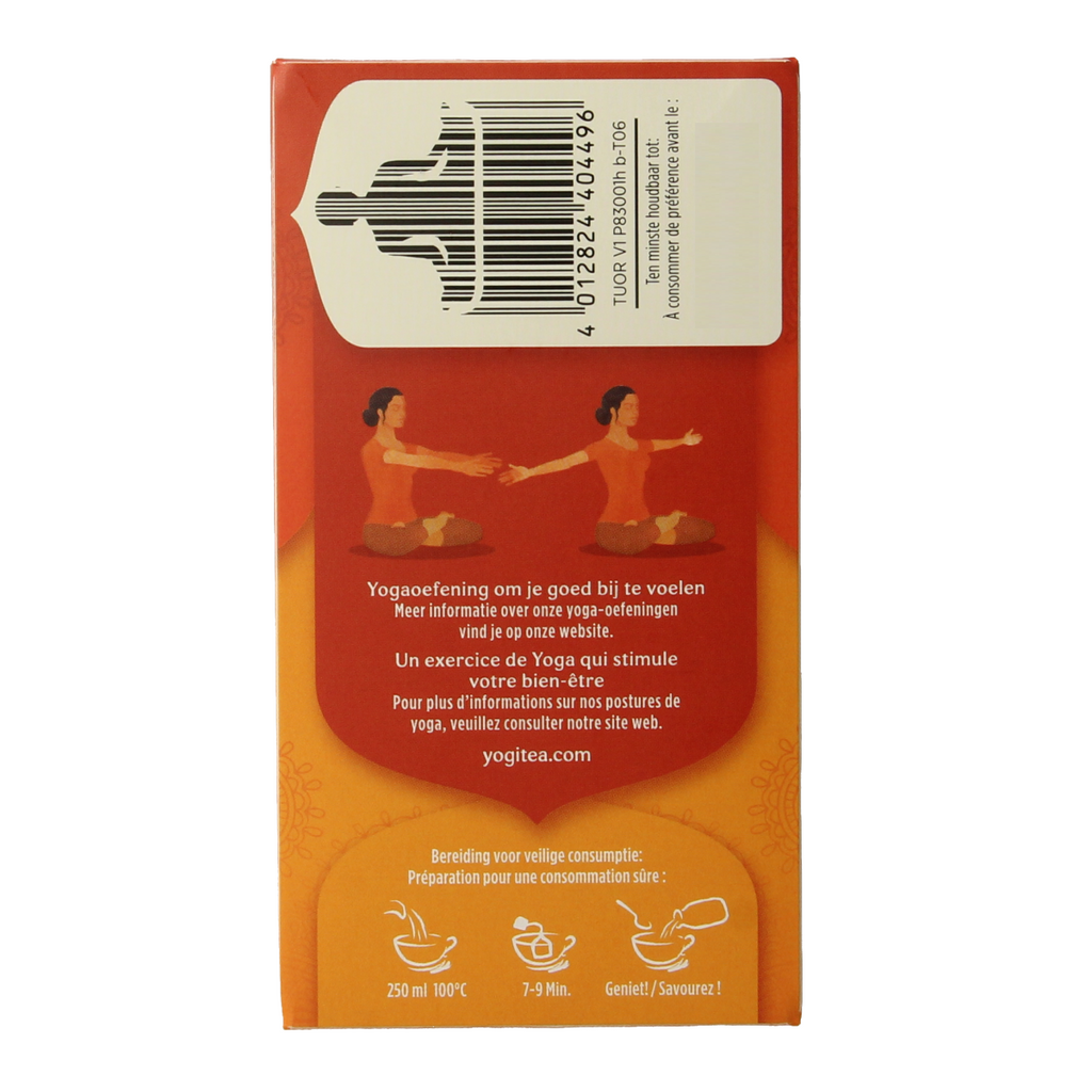 Yogi Tea Curcuma orange bio 17.00 Zakjes