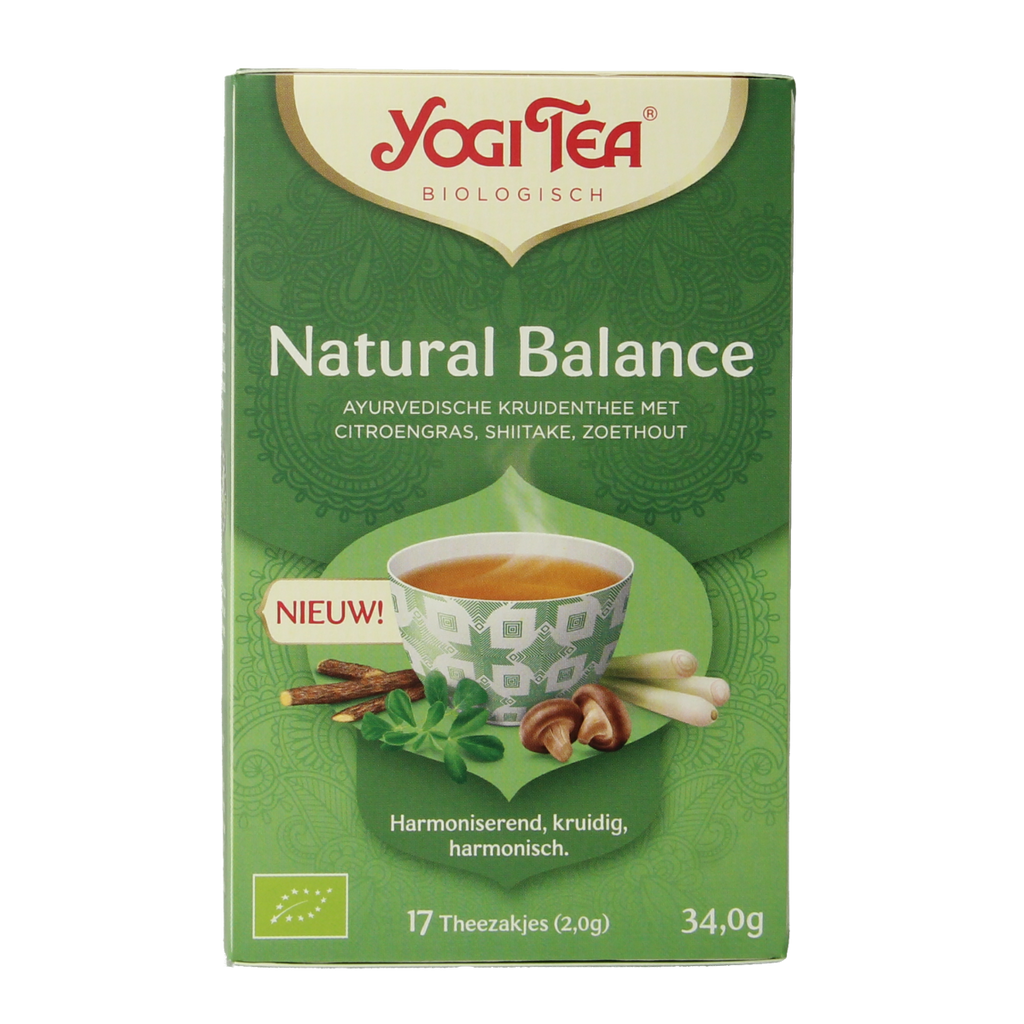 Yogi Tea Natural balance bio 17.00 Zakjes
