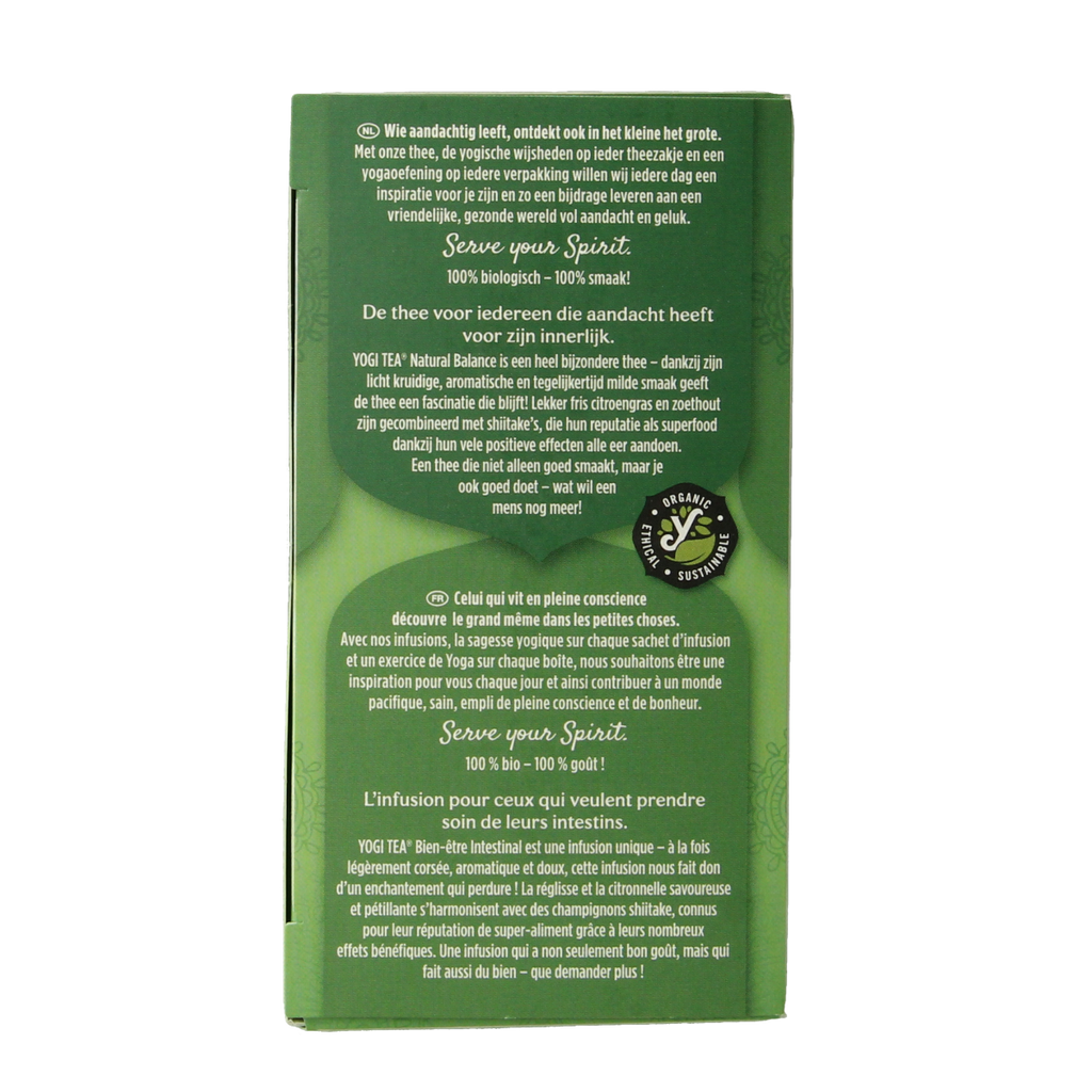Yogi Tea Natural balance bio 17.00 Zakjes