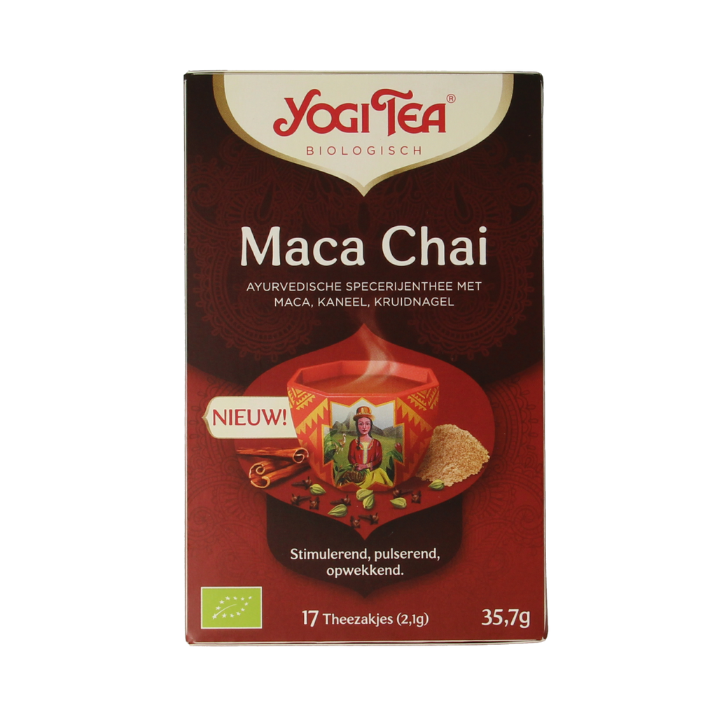 Yogi Tea Maca chai bio 17.00 Zakjes