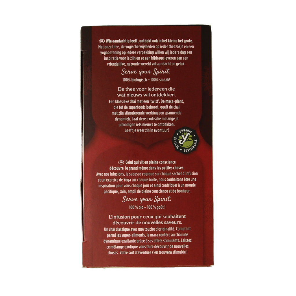 Yogi Tea Maca chai bio 17.00 Zakjes