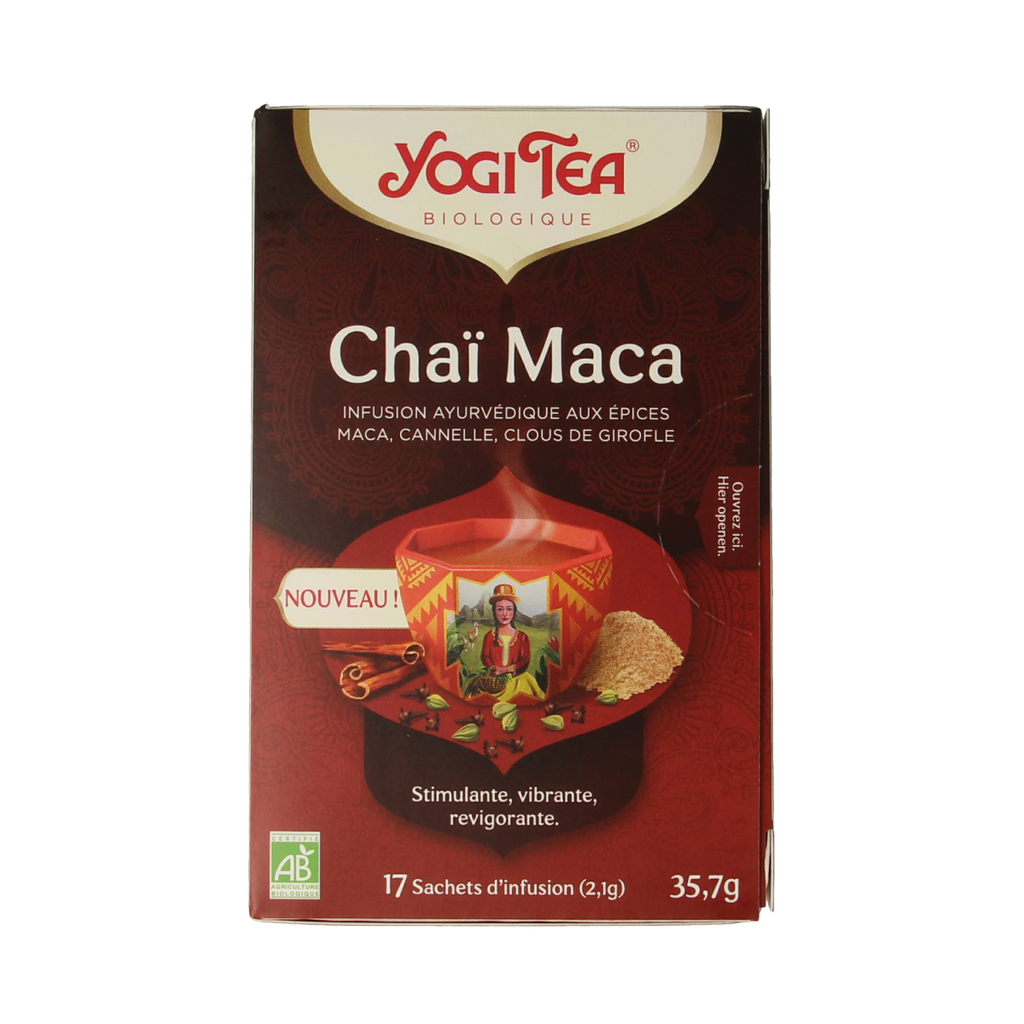 Yogi Tea Maca chai bio 17.00 Zakjes