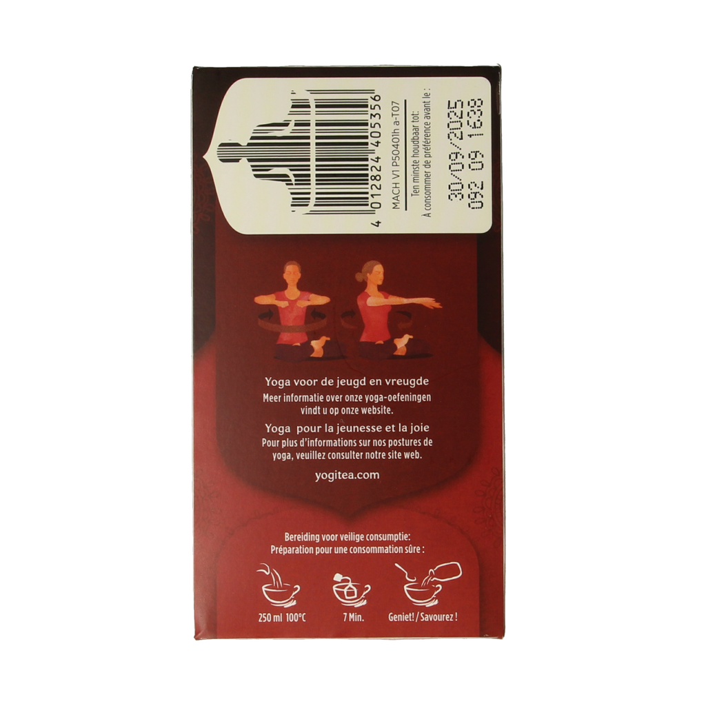 Yogi Tea Maca chai bio 17.00 Zakjes