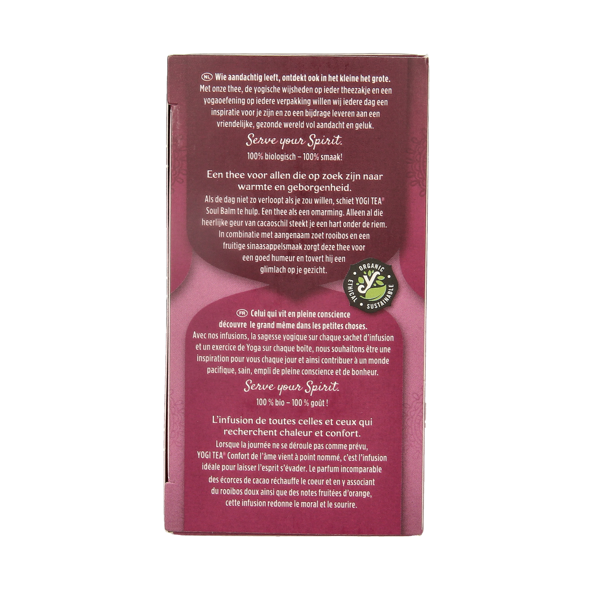 Yogi Tea Soul balm bio 17.00 Zakjes