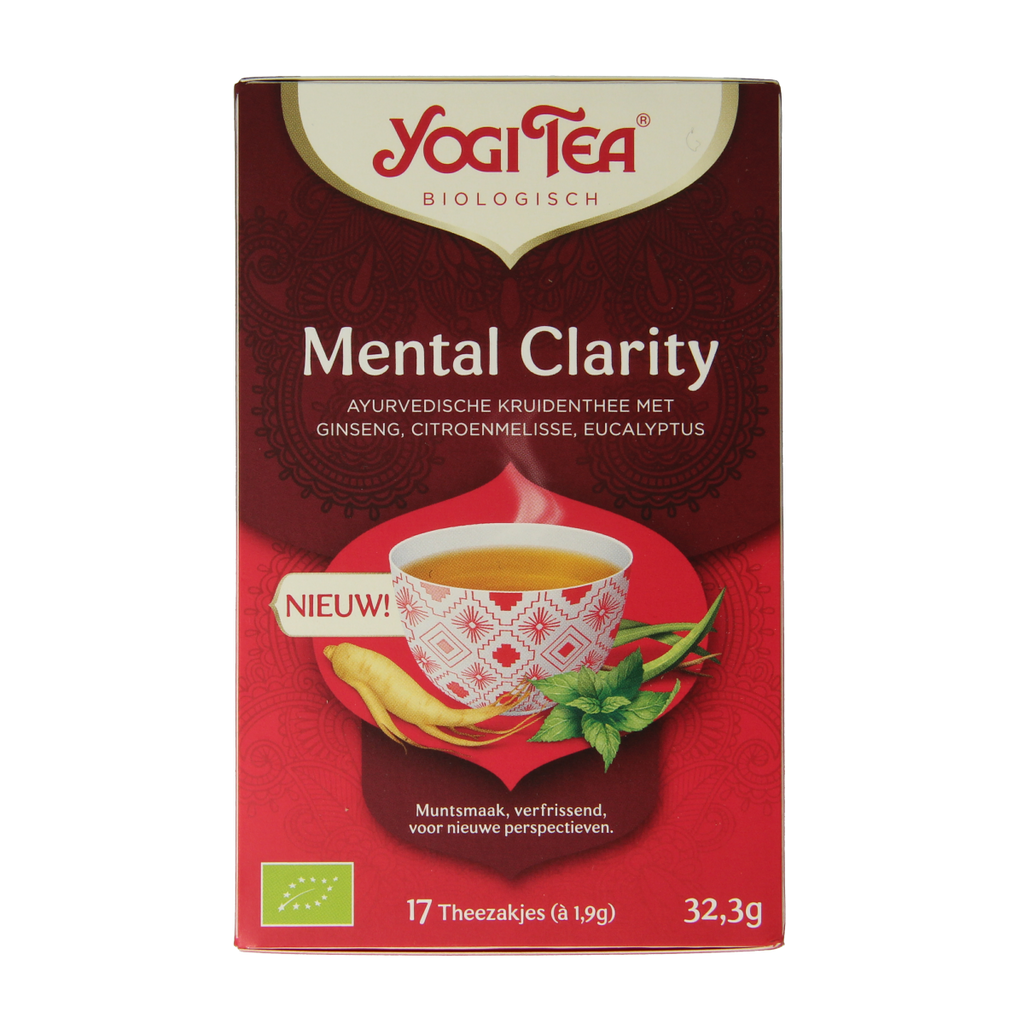 Yogi Tea Mental clarity bio 17.00 Zakjes