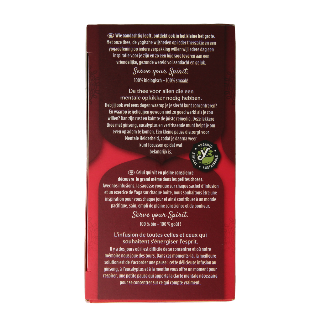Yogi Tea Mental clarity bio 17.00 Zakjes